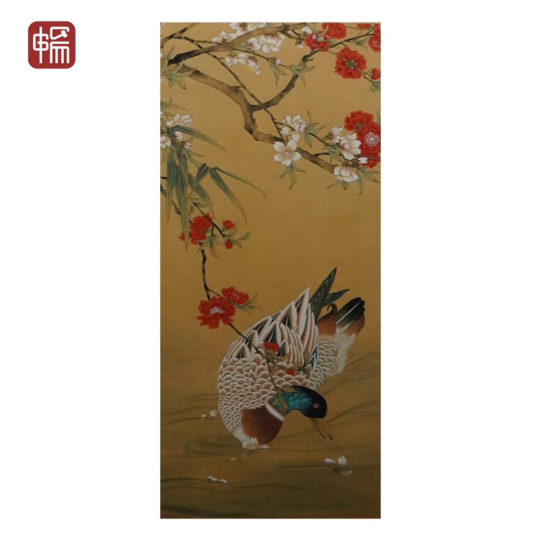 B236 1960年作《春江水暖》85*40（3.06平尺）纸本立轴 YM