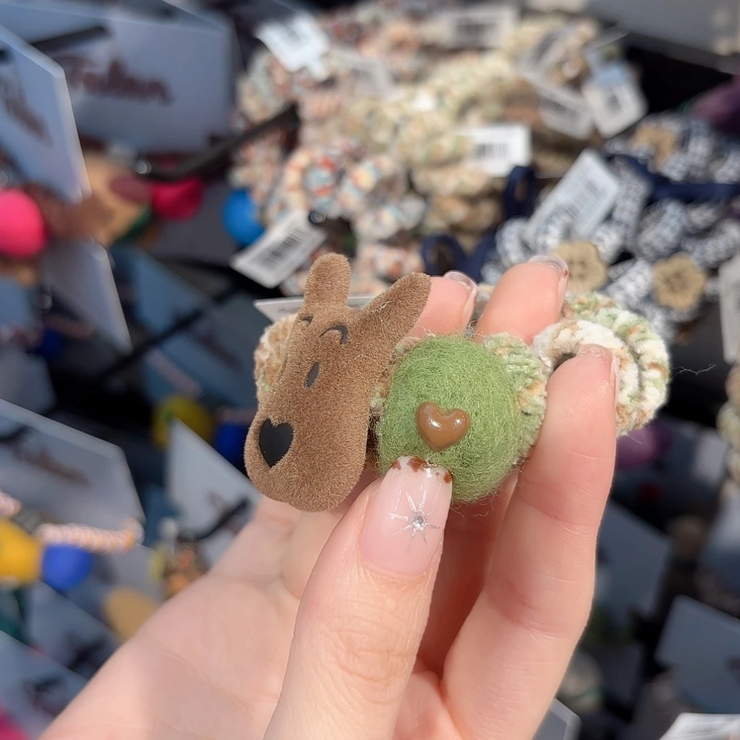 皮质铁合金发饰发夹