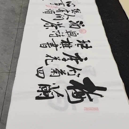 翰墨白武坤老师作品一副