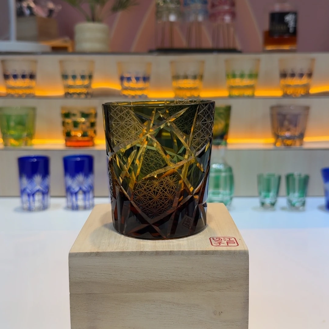 手柄款水晶玻璃水晶杯