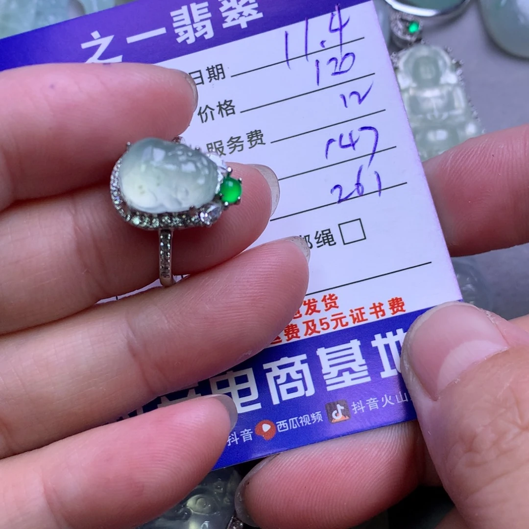 颈饰银S925镶嵌翡翠济****翠