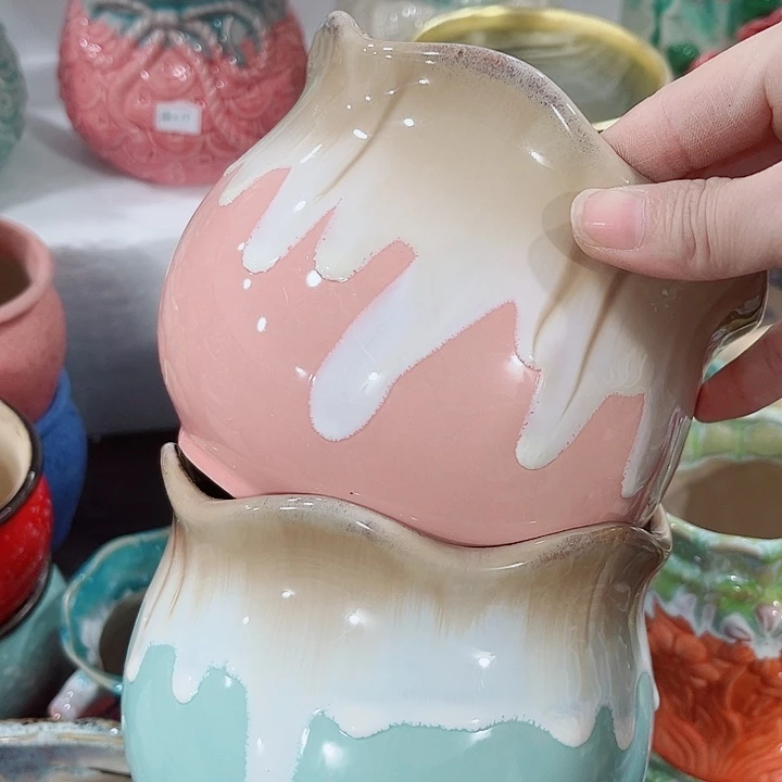 多肉花盆满10元包邮