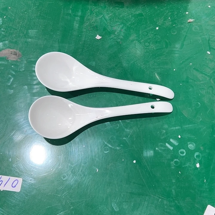 新骨瓷白大勺2只装