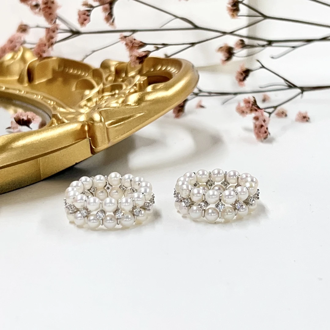 【小宝珠宝】7  T05206-珍珠DIY戒指-多样性发一件-3.5mm