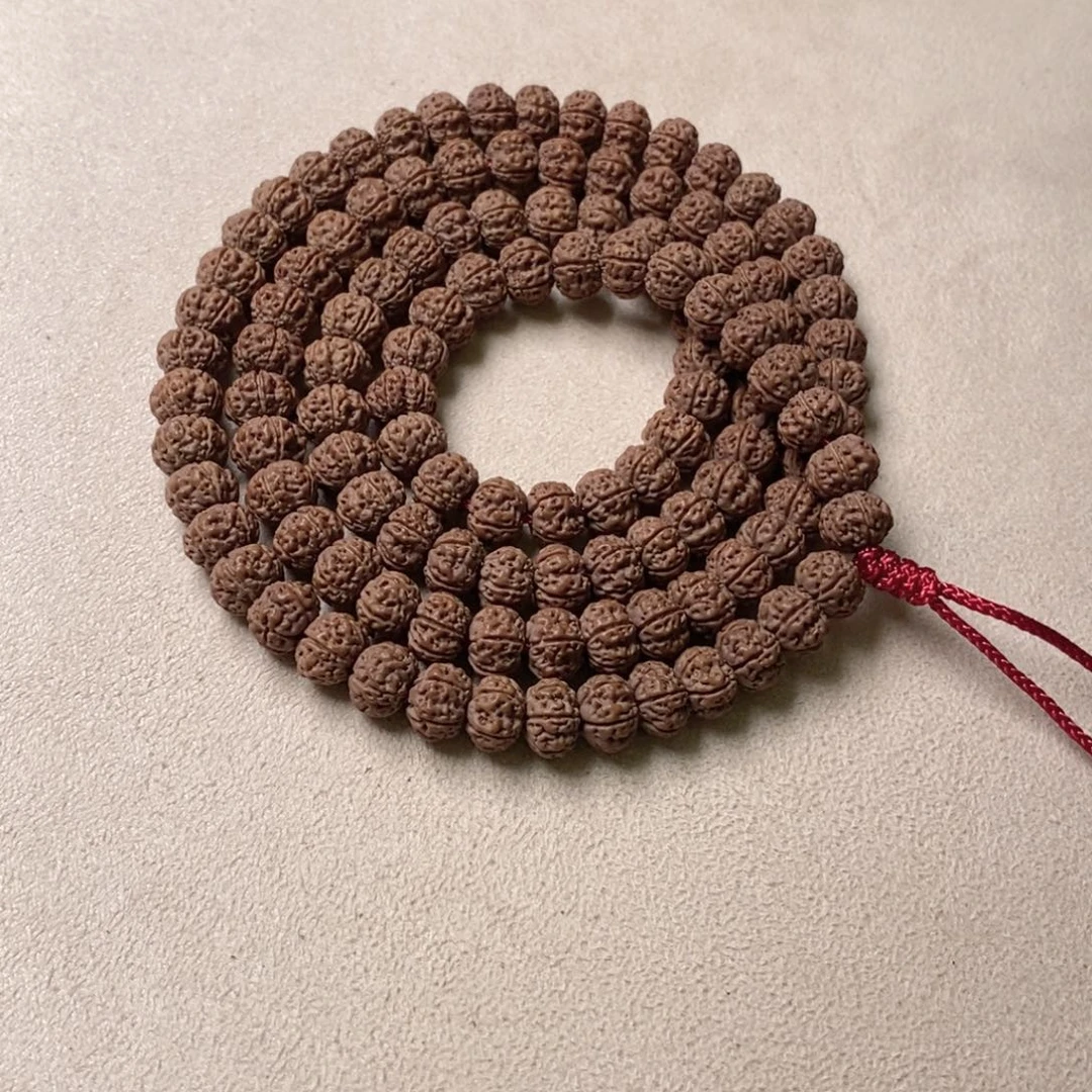 这***.吊坠金刚菩提老树凹底梅花108