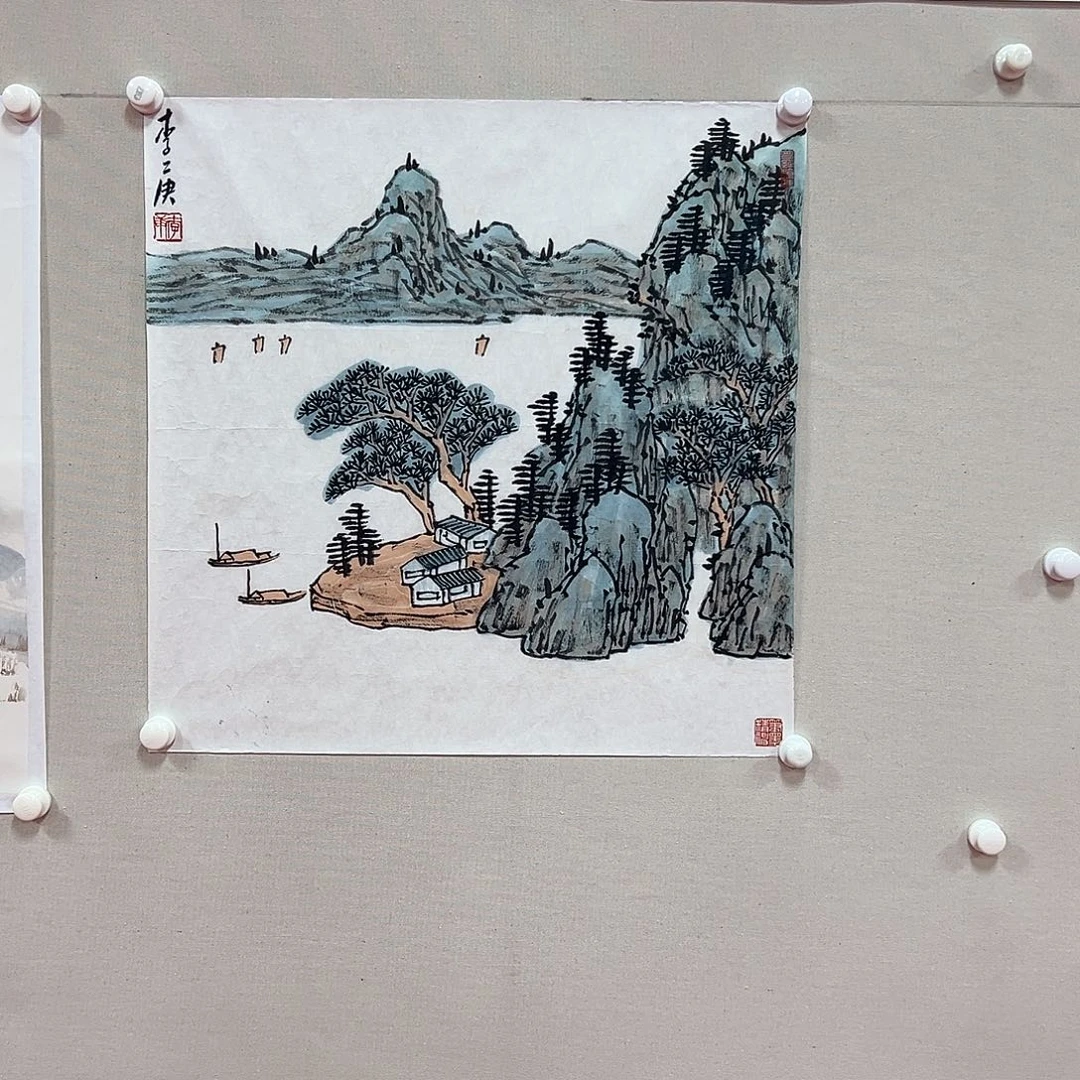 国画李庚老师艺术精品