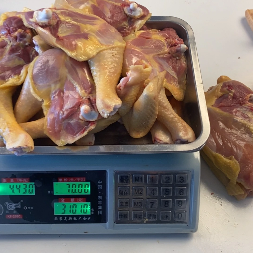 30天中国大陆包装鸡腿