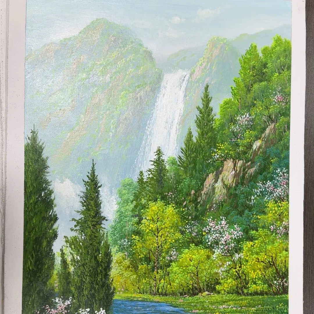 油画加油加油努力加油加油
