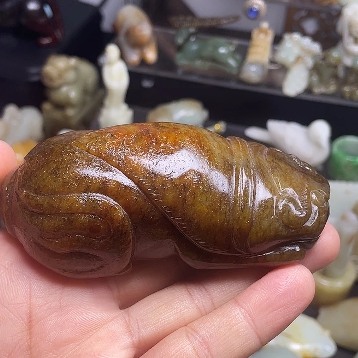 好***安和田玉（糖玉）未镶嵌颈饰