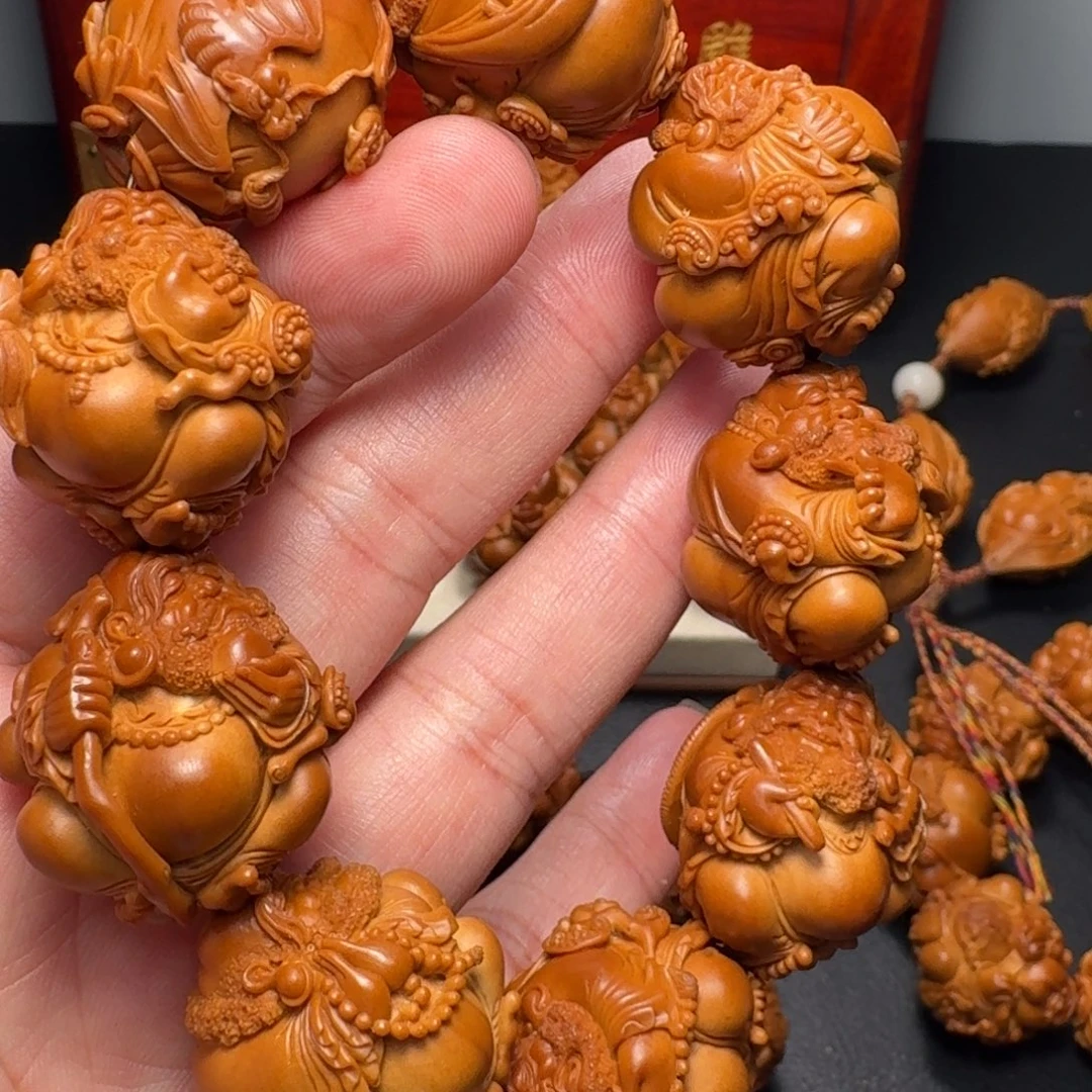 用***6手串/手链橄榄核达摩