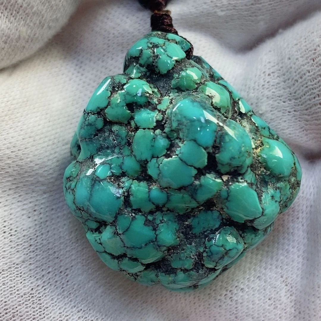 绿松石珠宝奇石未镶嵌·*