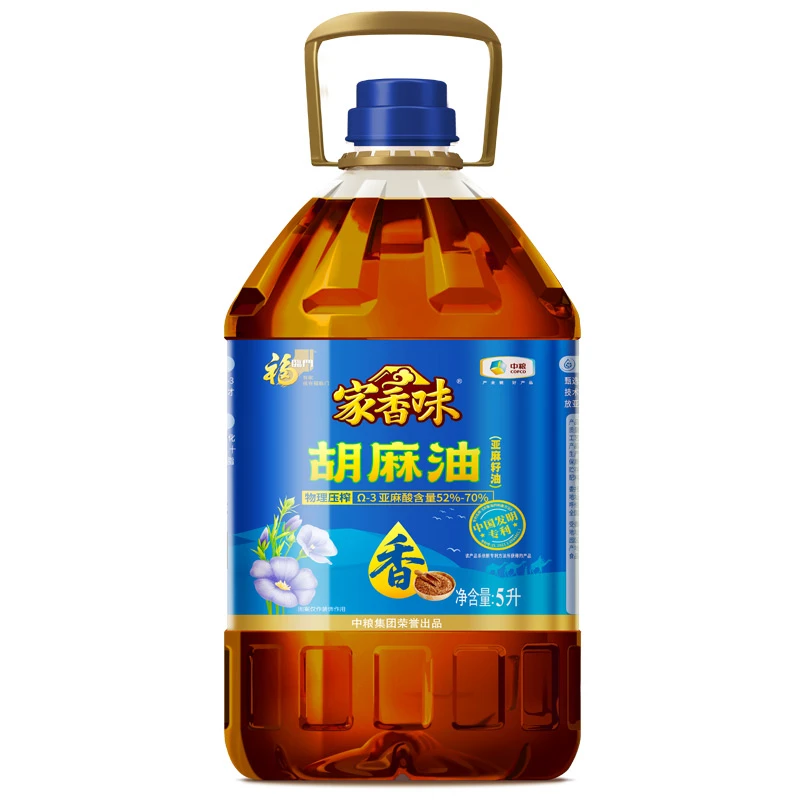 【古法小榨】福临门胡麻籽油5升/瓶