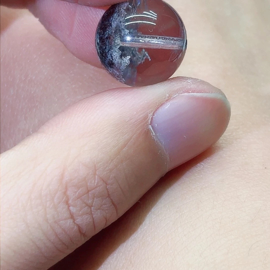 水晶珠宝半成品银S925镶嵌魚**。