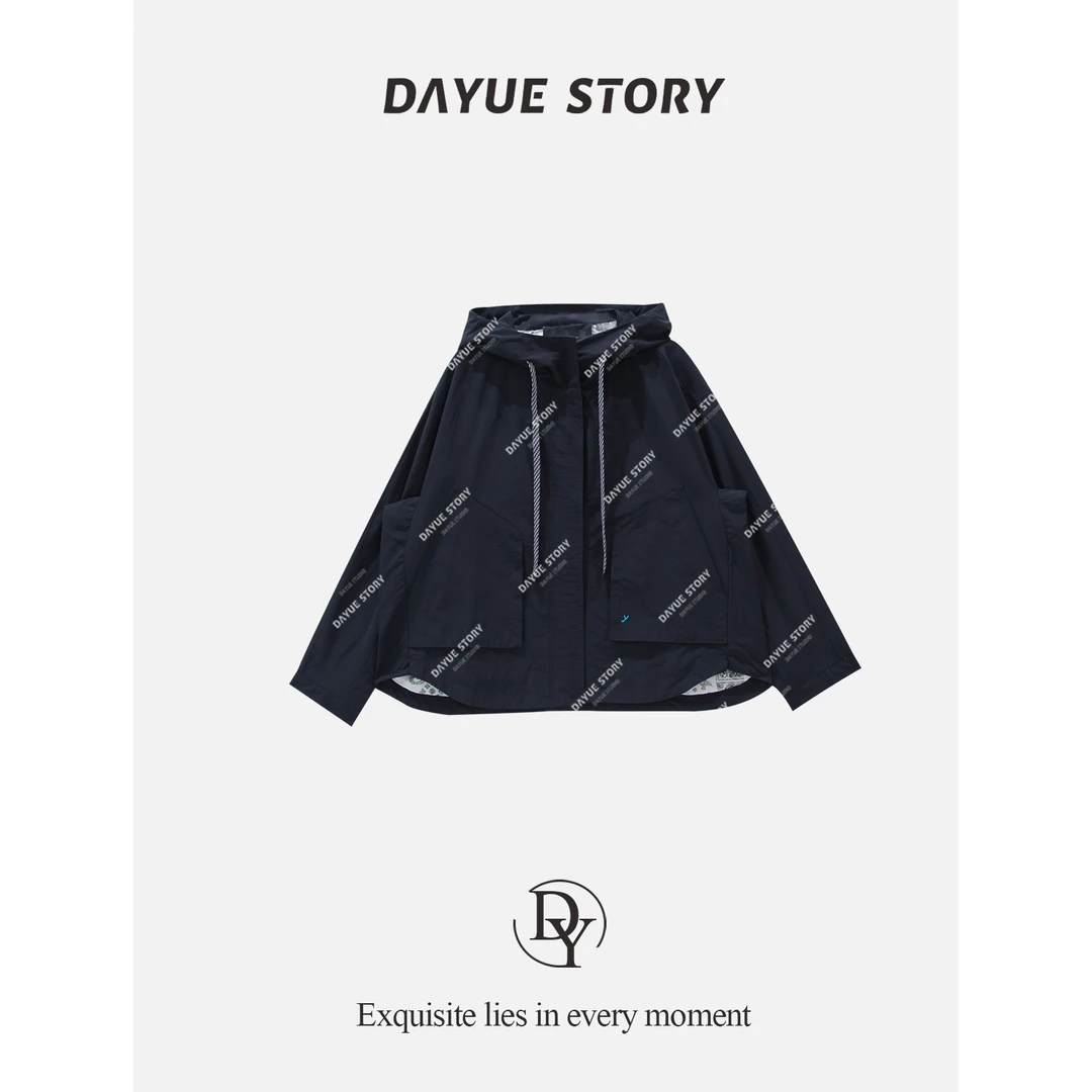 DAYUE【春风来信】轻装赴春约！立体裁剪版正料足春季百搭冲锋衣外套