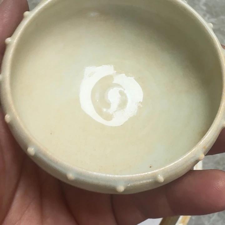 古***玉盘影青窑炉品相完整漂亮