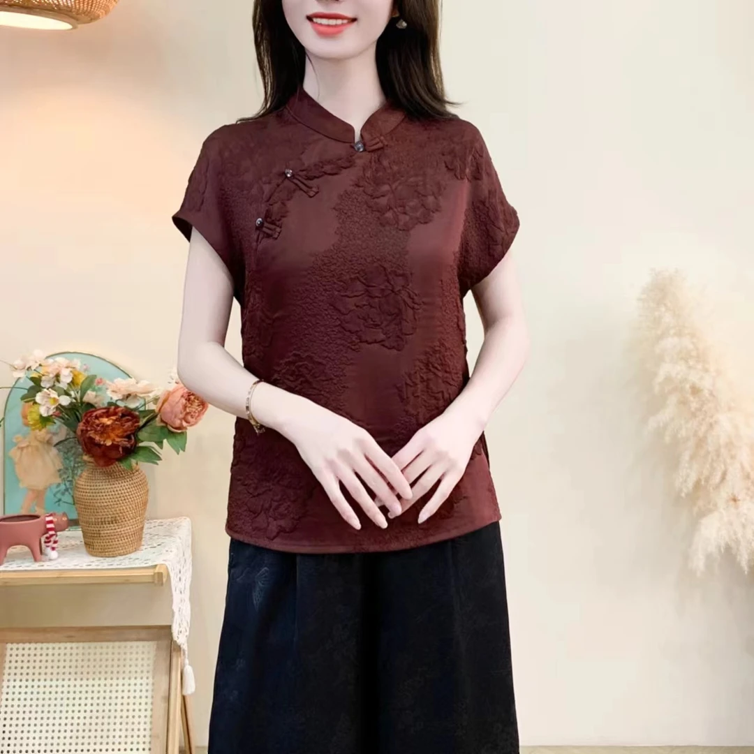 春季新款短袖宽松时尚洋气百搭T恤女装