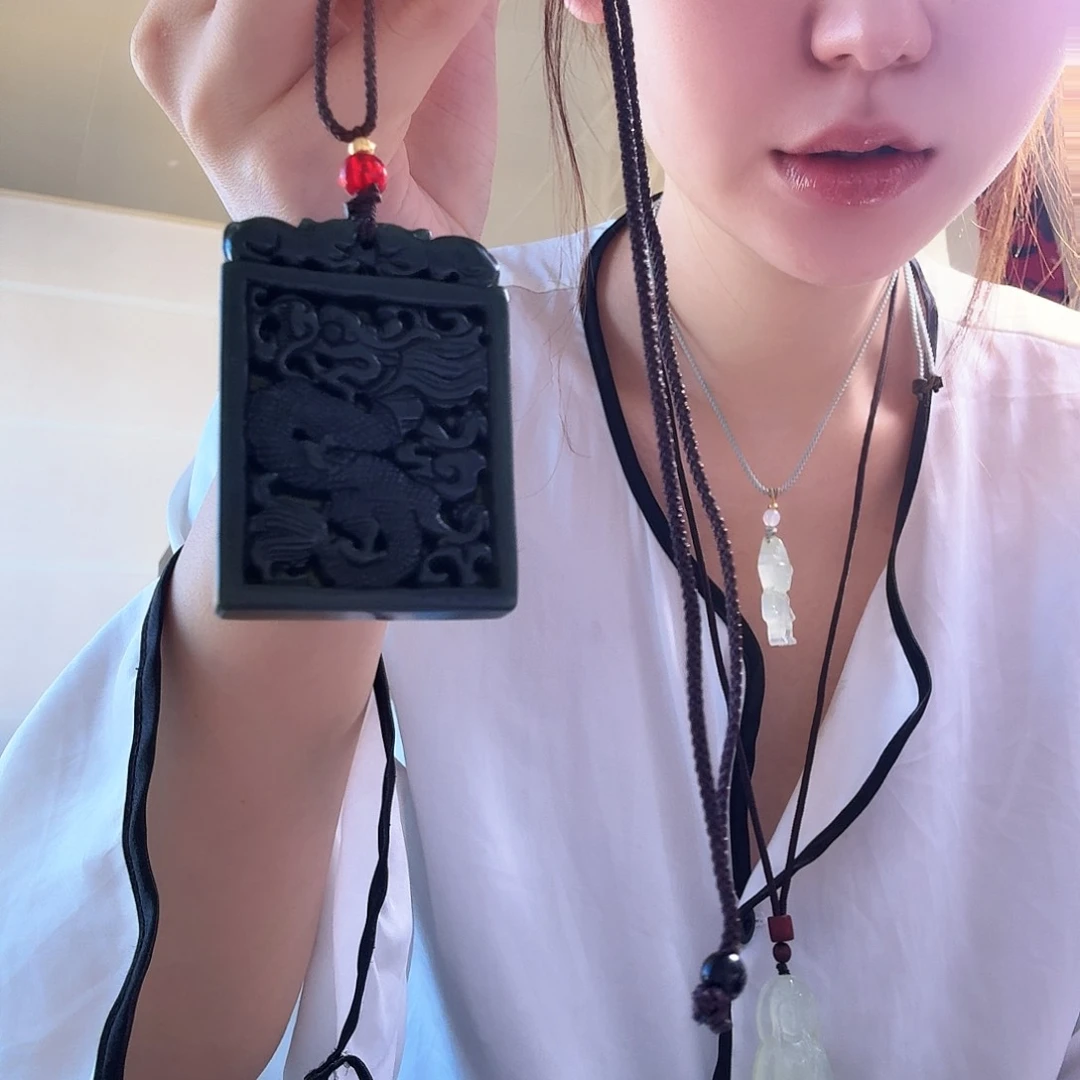 和田玉龙牌不退换未镶嵌