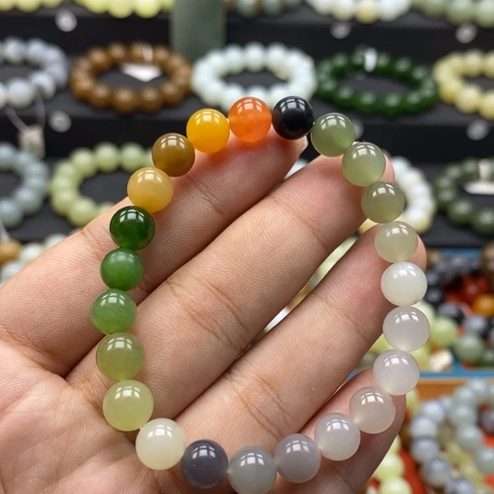 未镶嵌手串和田玉Q卡8