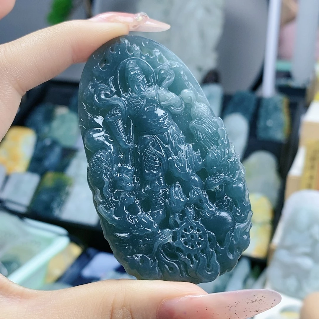 定制翡翠未镶嵌苍*翡翠