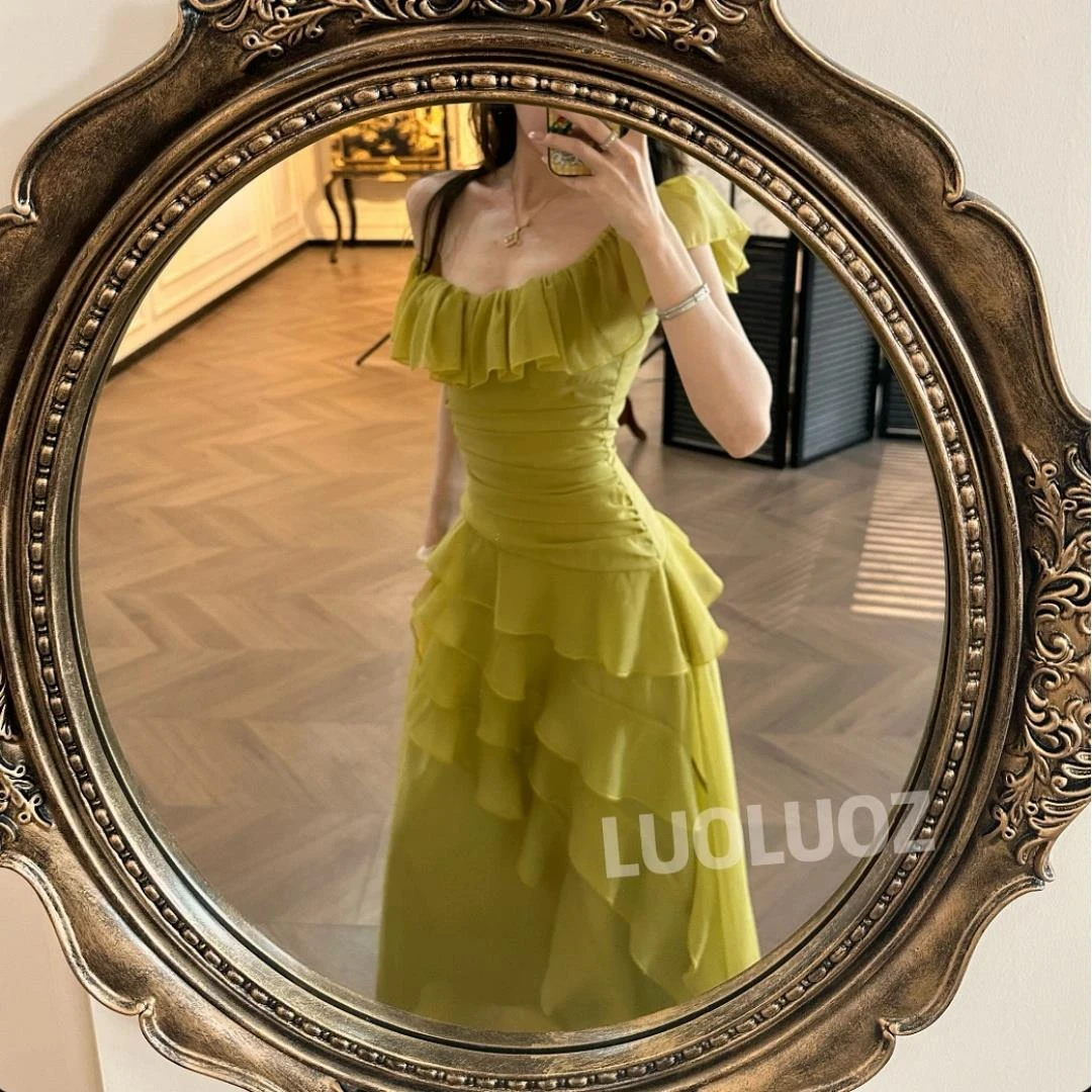 法式度假收腰气质连衣裙女20025夏季新款绝美长裙独特超好看裙子