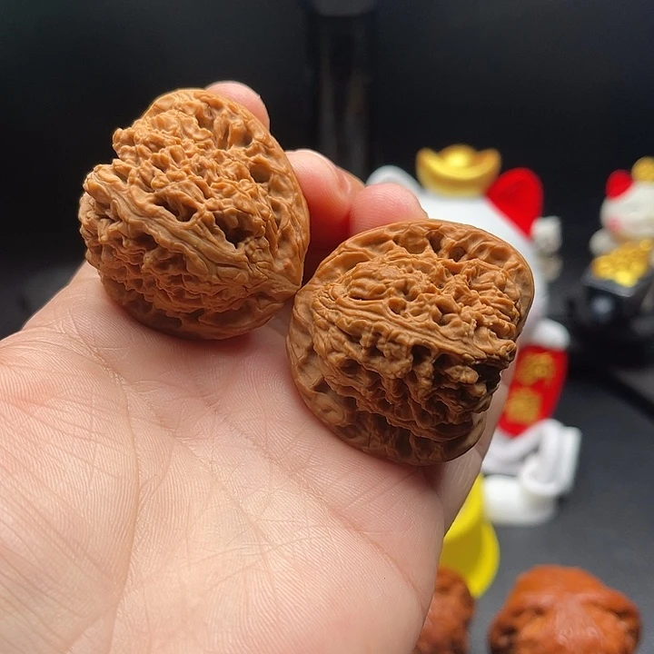 把件桃核南疆天残三角40全品