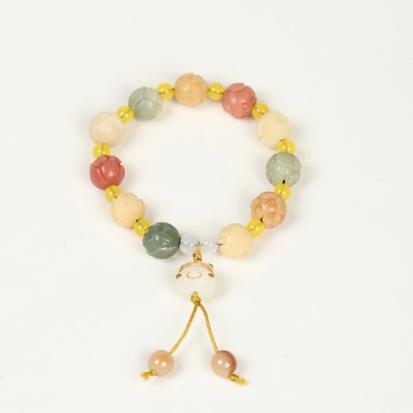 XD033 有钱花菩提单圈精美手串 无礼盒