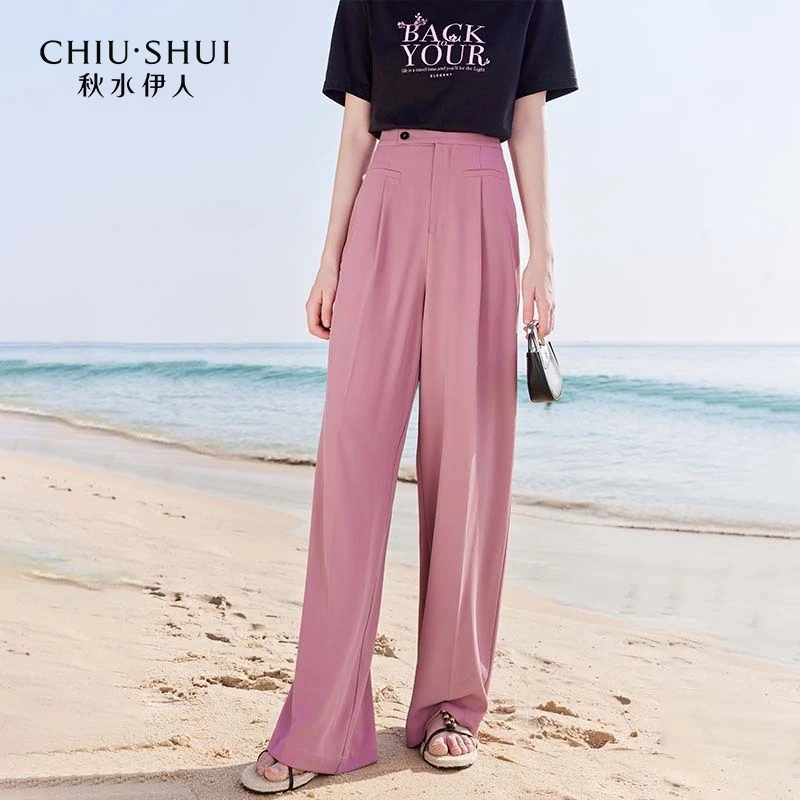 【小余】秋水伊人长裤简约裤子624203A080268