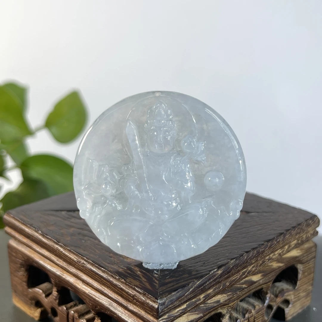 JTA23-44 天然缅甸A货翡翠 虚空藏