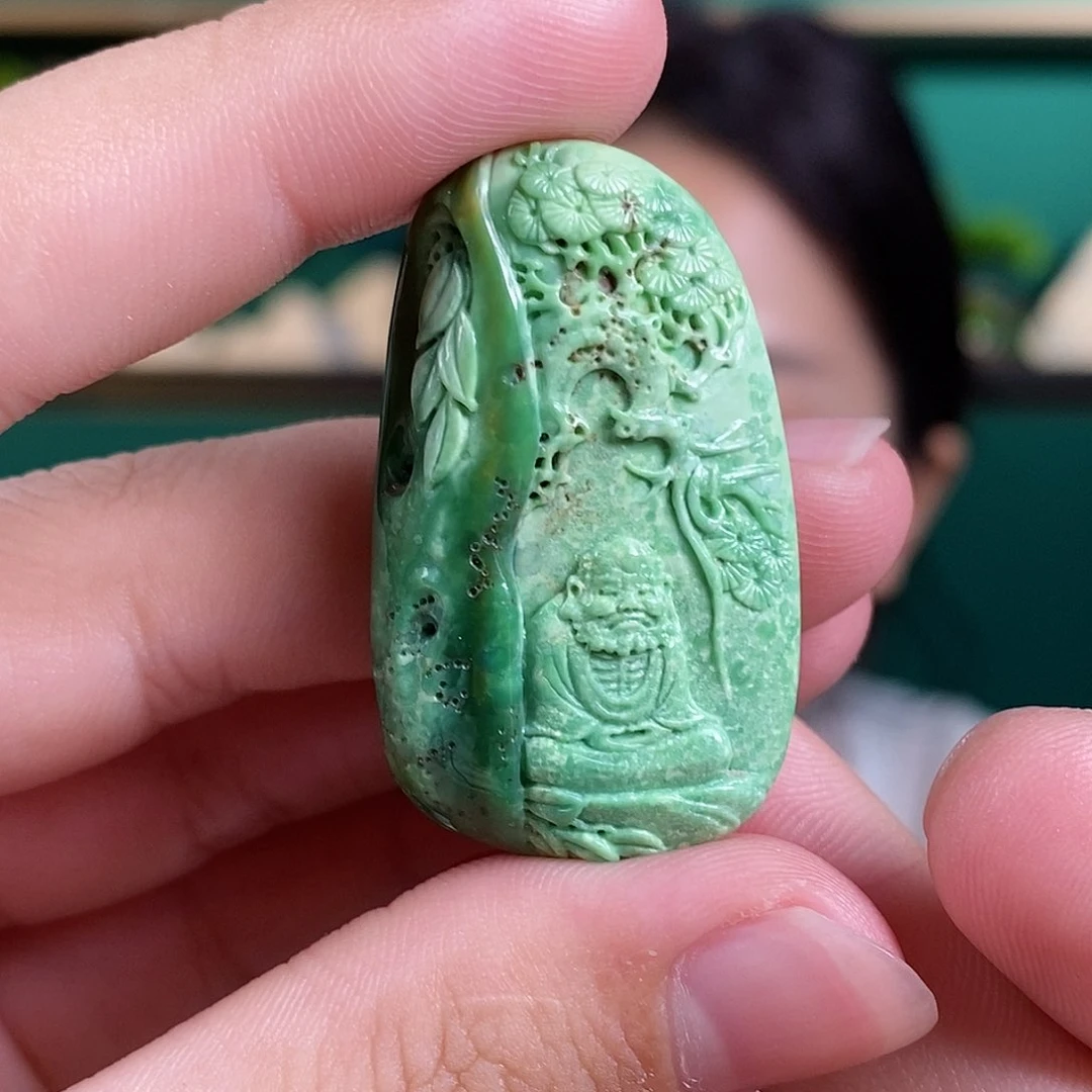 绿松石珠宝奇石未镶嵌