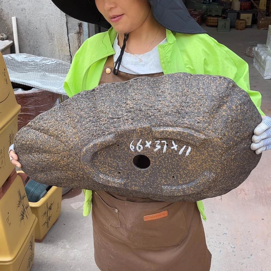 紫砂花盆盆景艺术