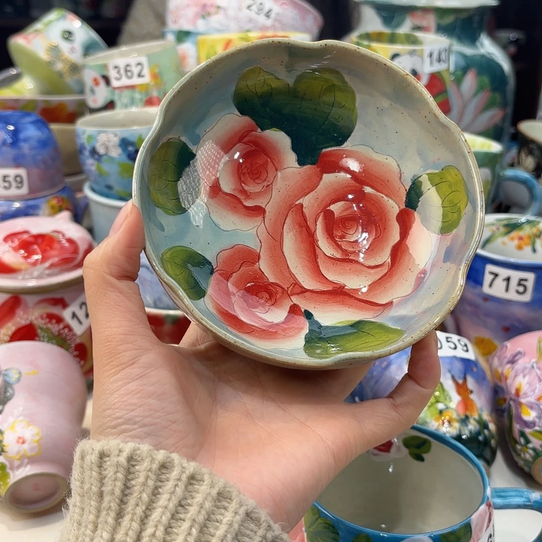 瓷片兔兔好可爱呀打