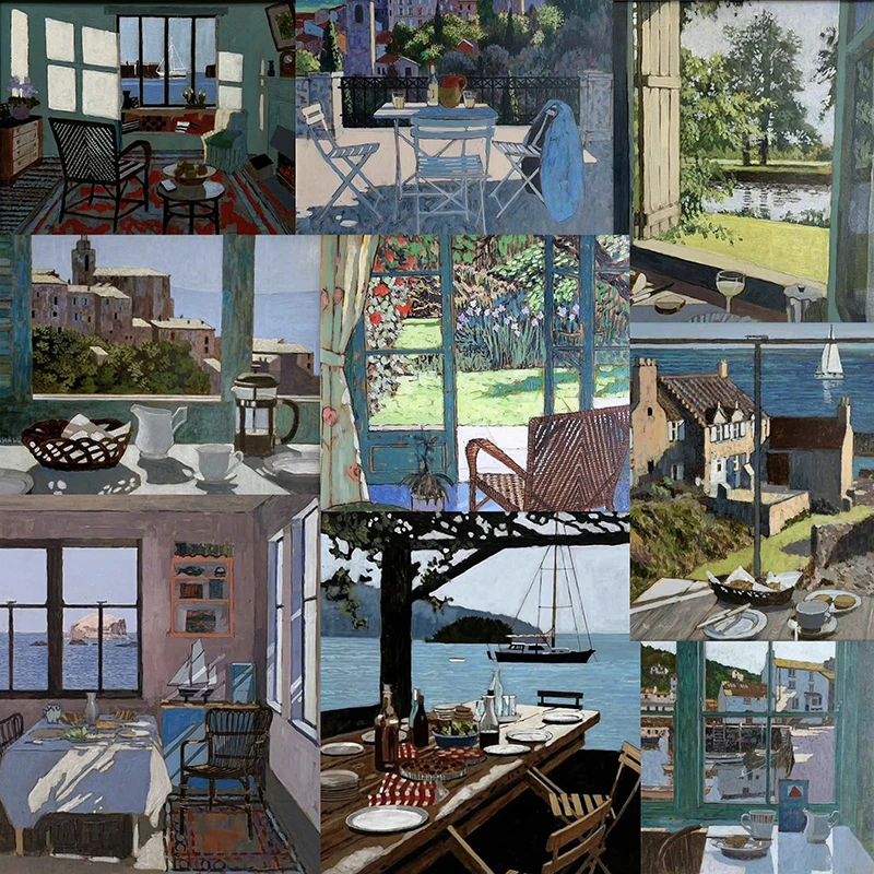 【中方巾】原创法式复古桑蚕丝棉混纺方巾文艺轻奢百搭妈妈节日礼物