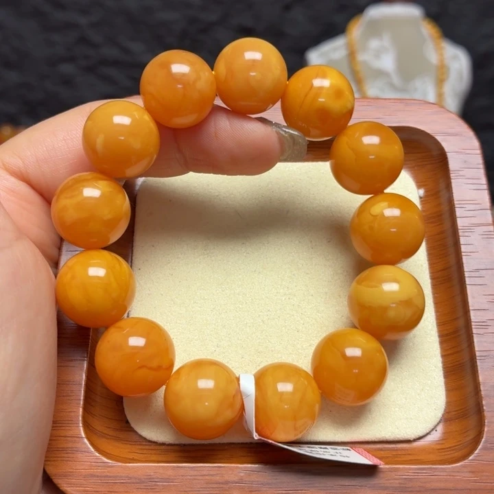 蜜蜡未镶嵌手链手串