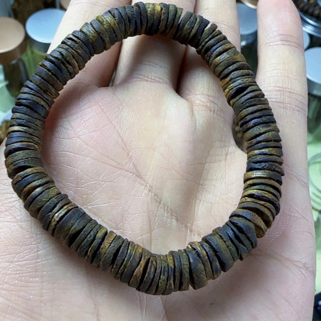 沉香沉香碎屑奇楠沉香碎08-8克高货乌身