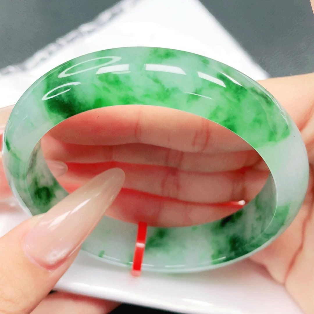 翡翠未镶嵌手镯58