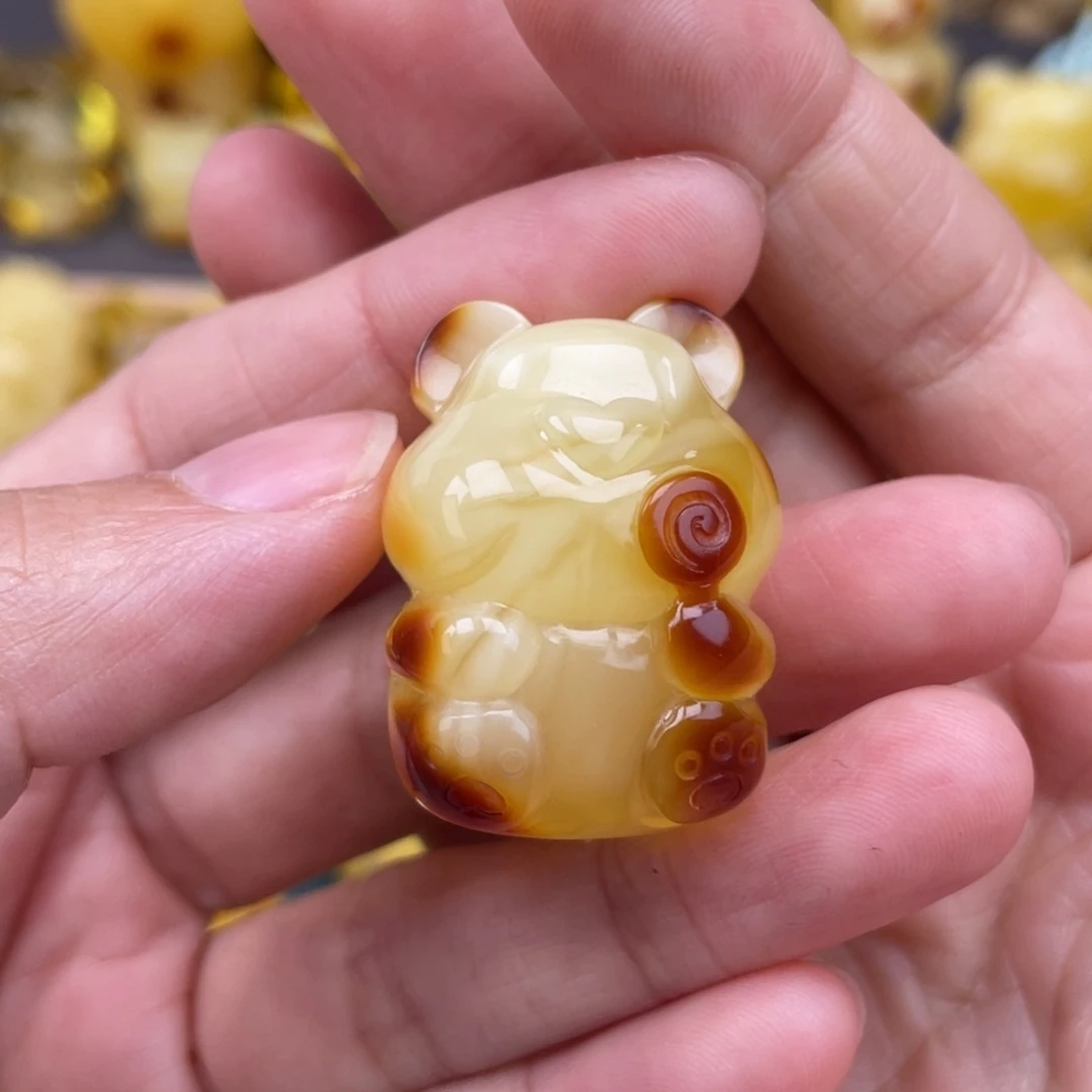 裸石琥珀未镶嵌蜜蜡