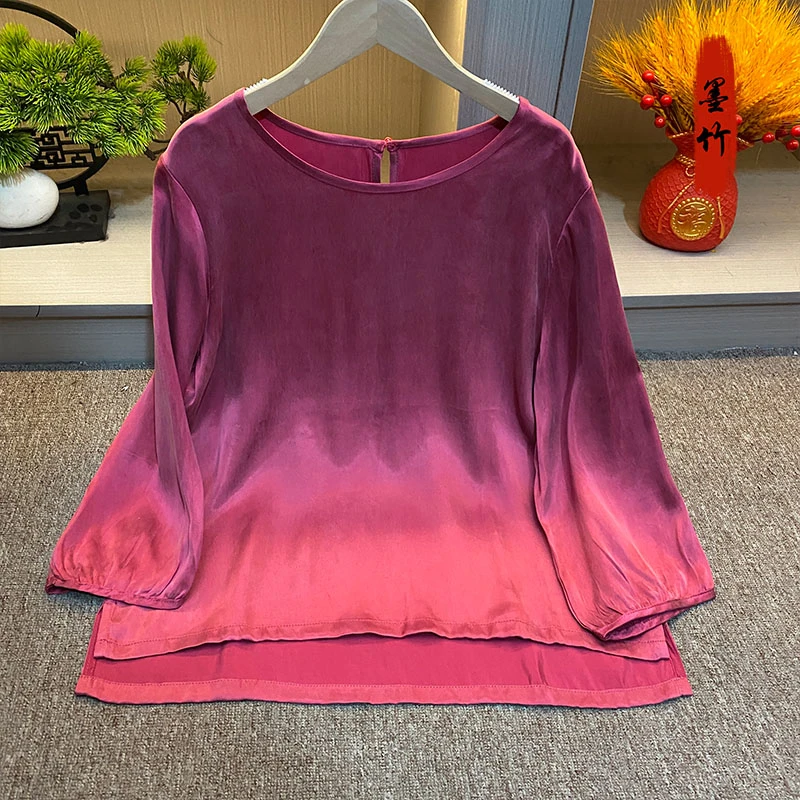 【71192】新中式中国风上衣国潮高定提花气质时尚女士上衣