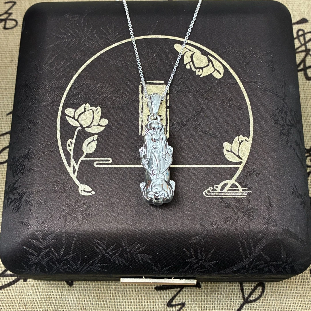 货号 2018足银项链女款【无礼盒】