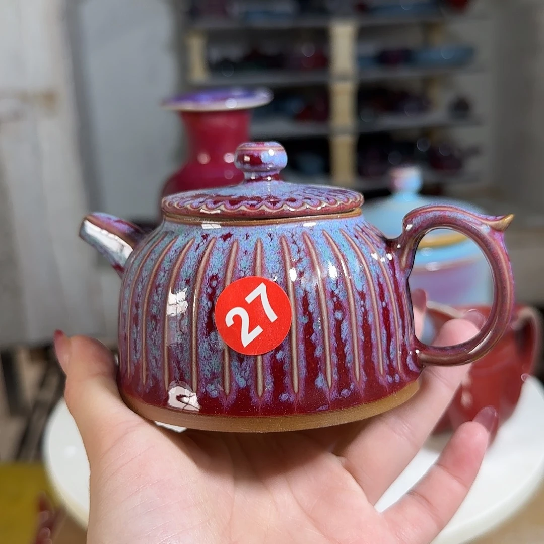 陶摆件郑家钧窑摆件