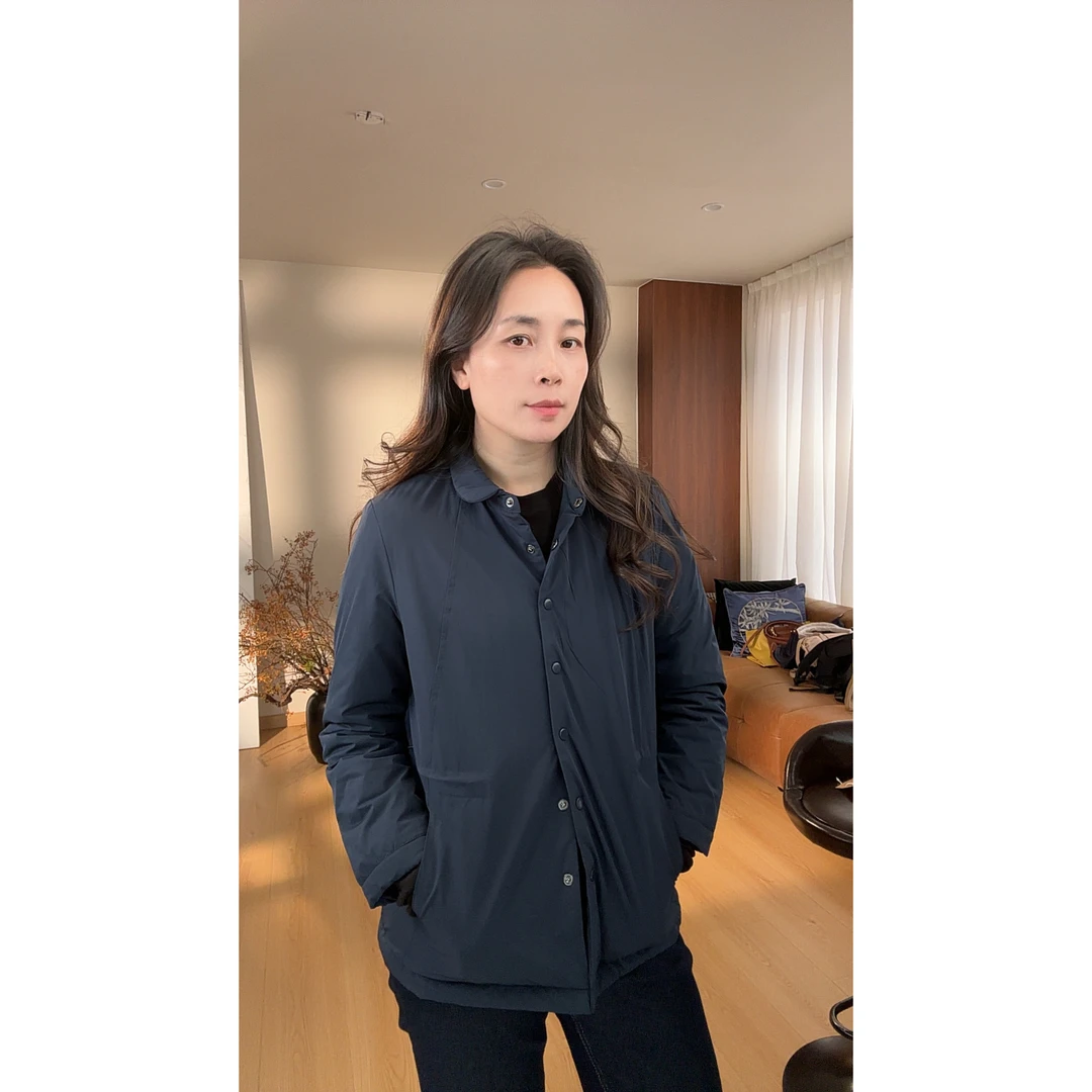 娃娃领百搭文艺复古保暖宽松气质休闲棉服外套MA6SYDZ0005