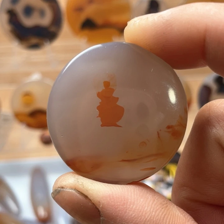 玛瑙/玉髓吊坠未镶嵌