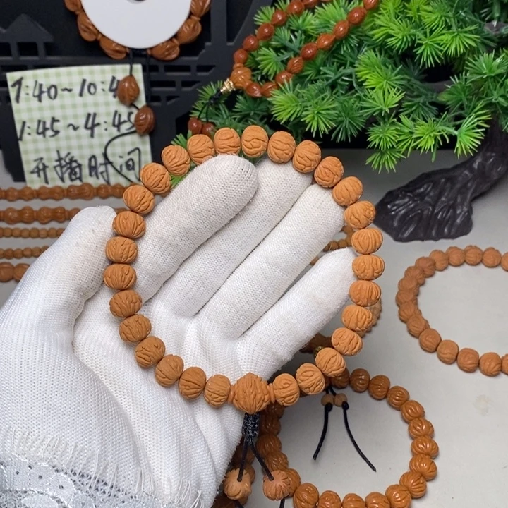 手串桃核凤羽手持