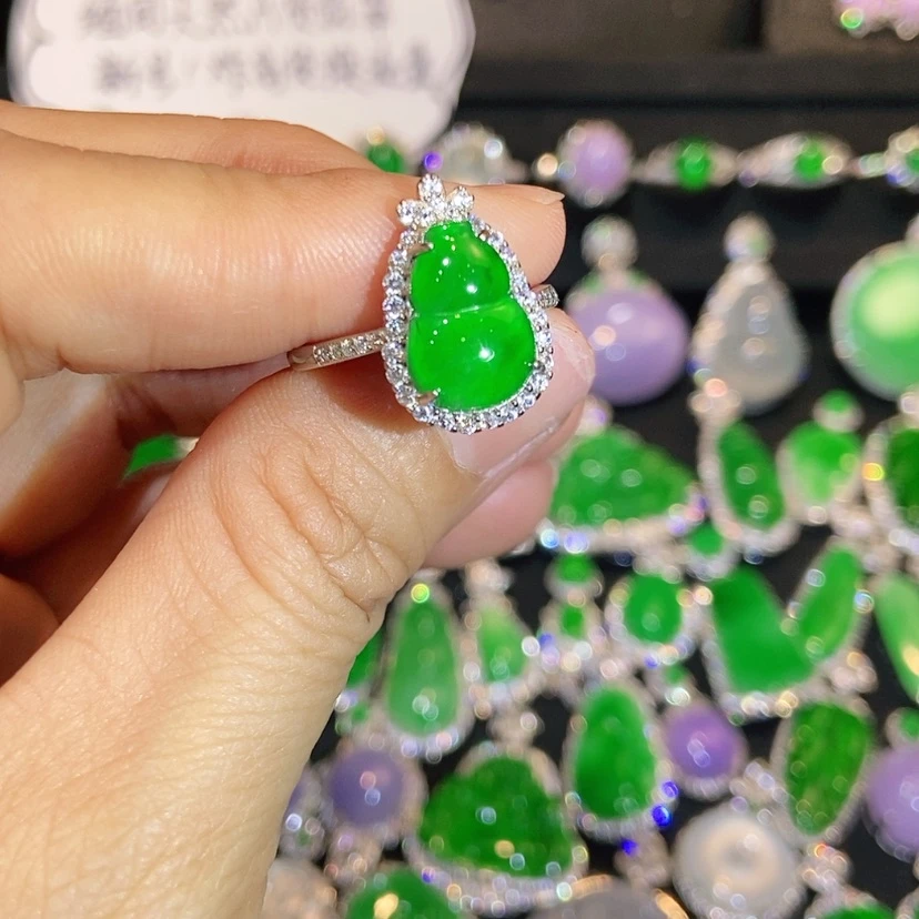 【闪购商品】翡翠戒指未镶嵌天然翡翠