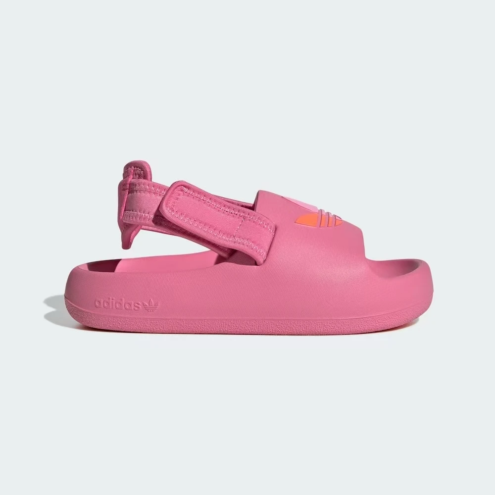 adidas阿迪达斯儿童三叶草时尚舒适休闲轻便魔术贴厚底凉鞋JP5524
