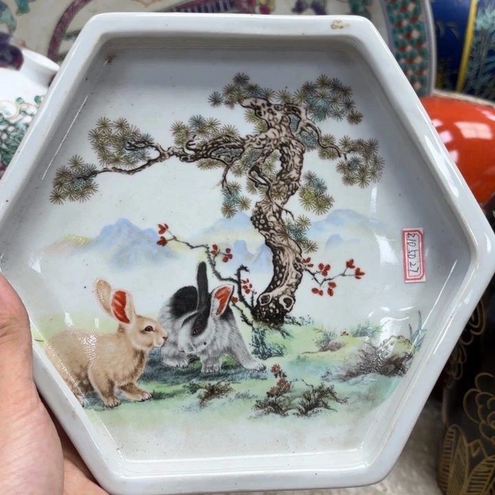 瓷片瓷器摆件 瓷器摆件