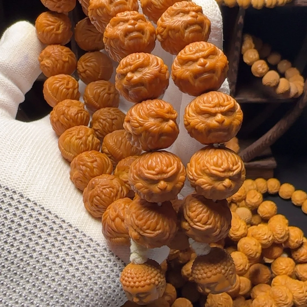 用***5猴头核桃吊坠猴头