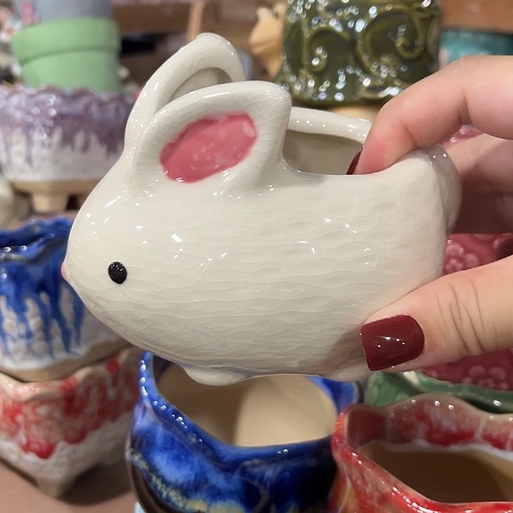 福利品！9.99包邮陶瓷花盆
