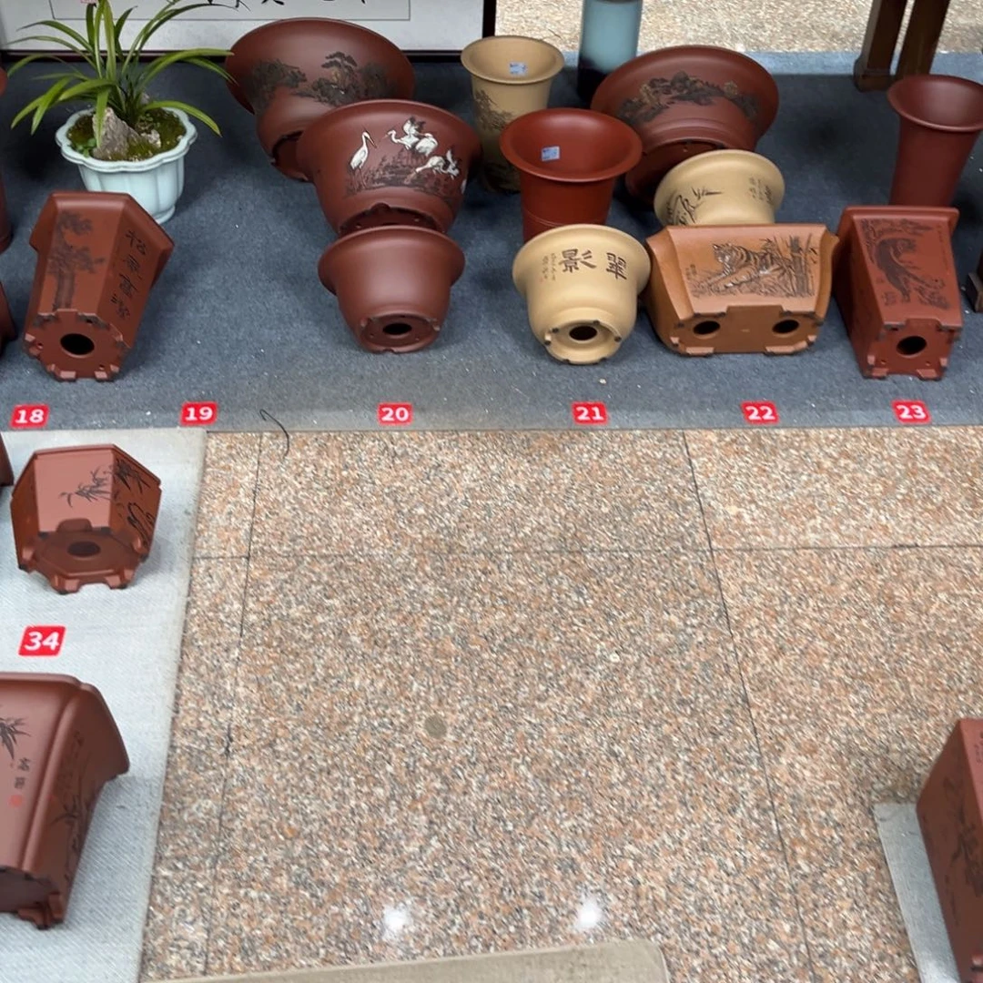 东***明高温正宗手工花盆