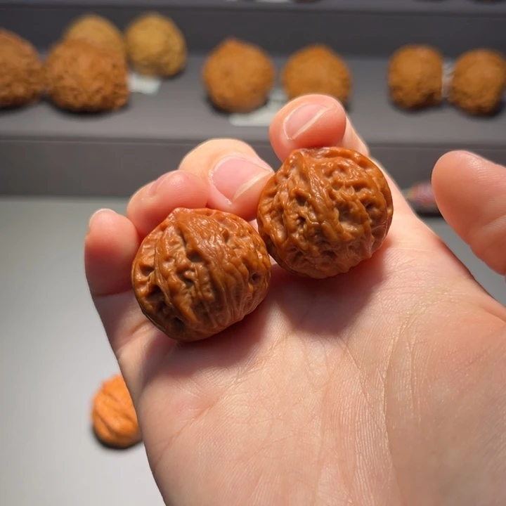 小****文玩核桃把件南瓜042