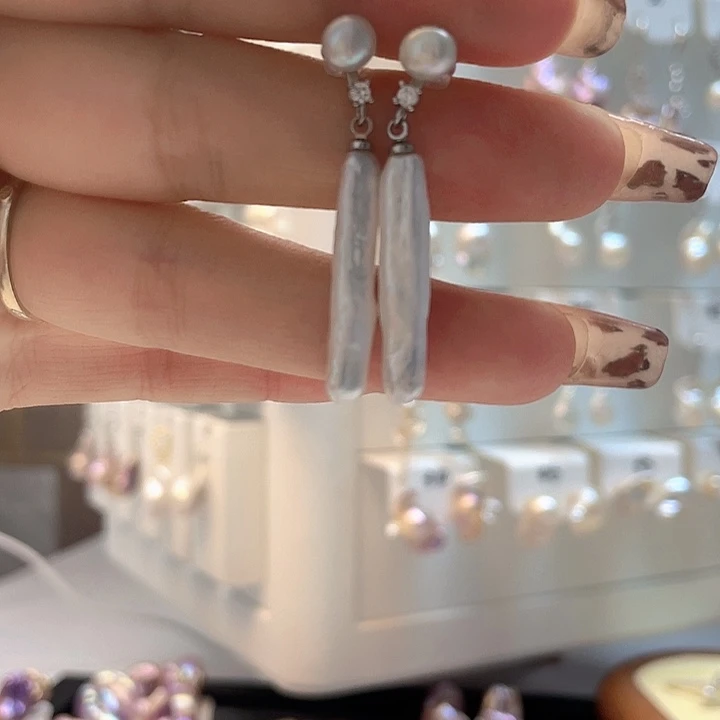 淡水珍珠戒指银S925镶嵌